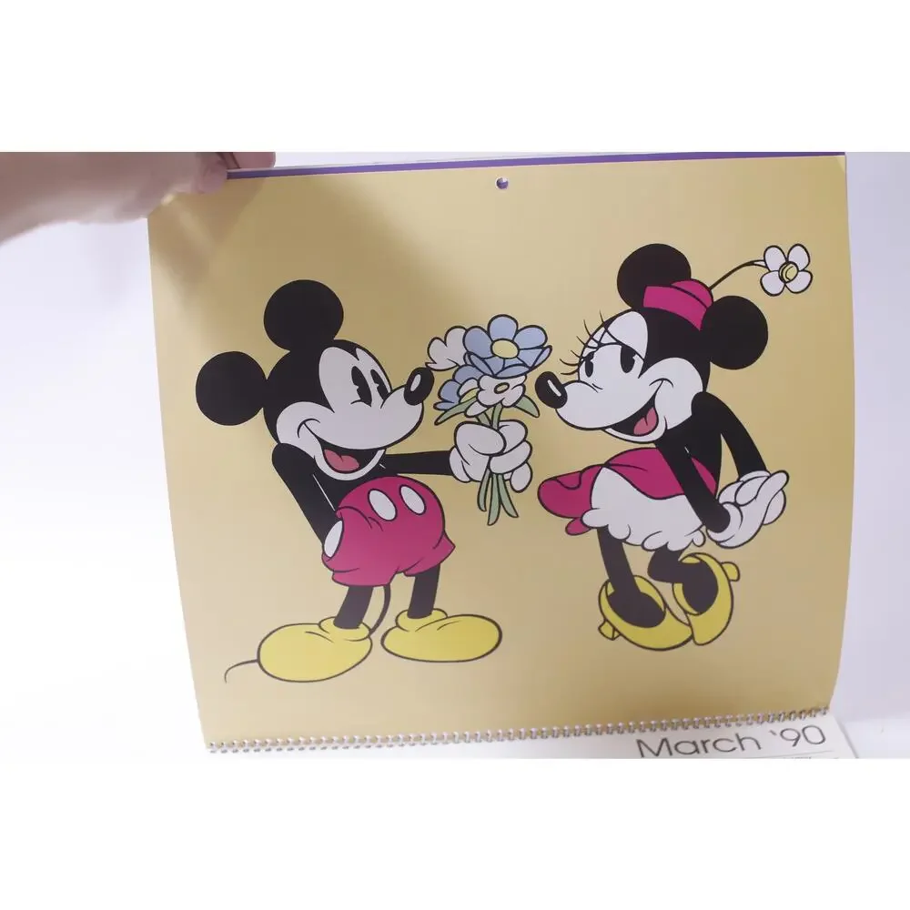 Mickey, 1990, Calendar, Cleo, Disney, Prints, Plates, ~ 250407-WH 173